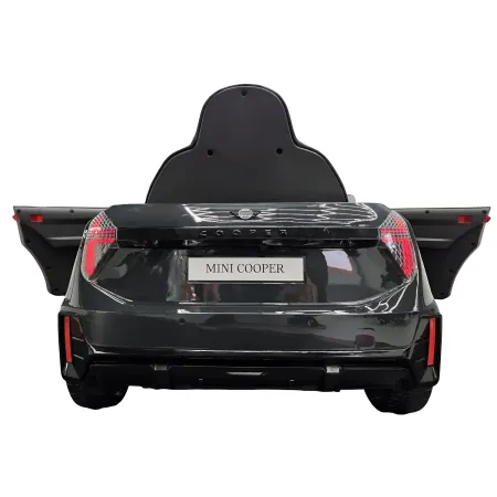 Macchina per Bambini Elettrica Mini Cooper S 12V Nero Metallizzato