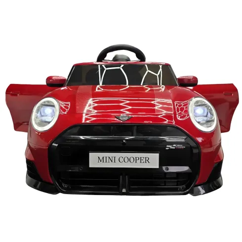 Macchina per Bambini Elettrica Mini Cooper S 12V Rosso Metallizzato