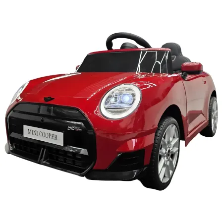 Macchina per Bambini Elettrica Mini Cooper S 12V Rosso Metallizzato