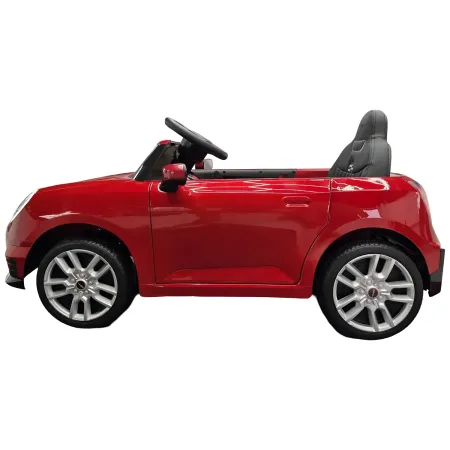 Macchina per Bambini Elettrica Mini Cooper S 12V Rosso Metallizzato
