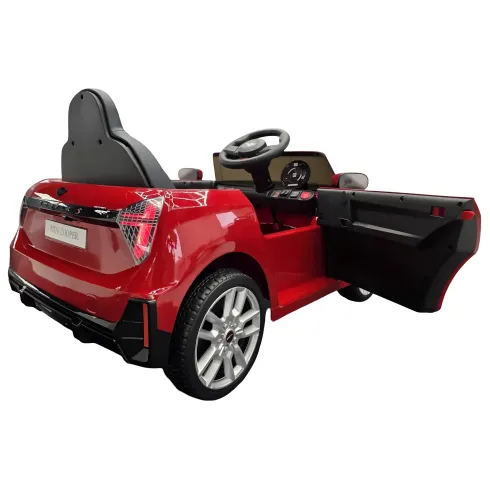 Macchina per Bambini Elettrica Mini Cooper S 12V Rosso Metallizzato