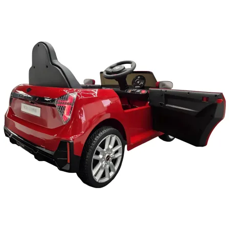 Macchina per Bambini Elettrica Mini Cooper S 12V Rosso Metallizzato