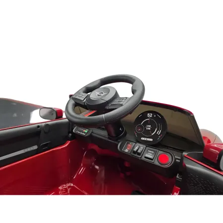 Macchina per Bambini Elettrica Mini Cooper S 12V Rosso Metallizzato