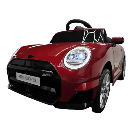 Macchina per Bambini Elettrica Mini Cooper S 12V Rosso Metallizzato