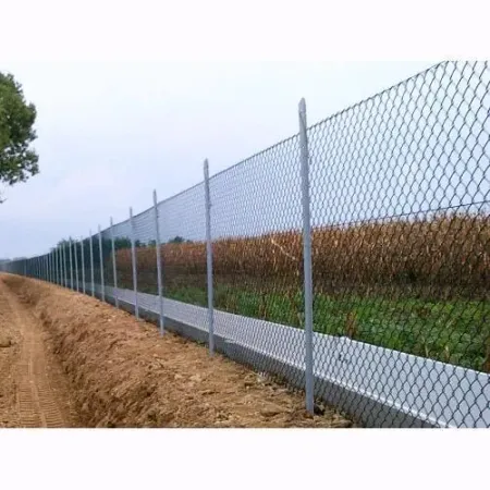 10 Paletti Recinzione in Ferro Zincato 250cm Pali a T per Terreni