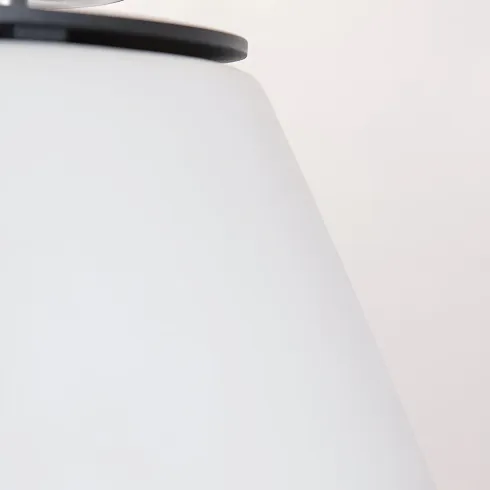 Camino Bioetanolo 1,5L Cono Ø60 Bianco da Terra da Interno Esterno