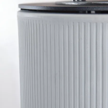Camino a Bioetanolo 1,5L Bianco a Cilindro Ø35 da Pavimento Moderno