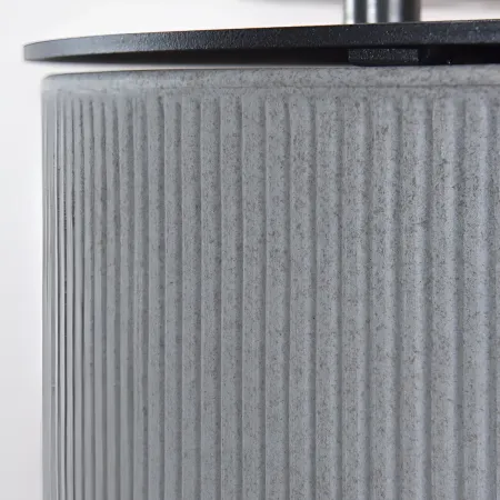 Camino a Bioetanolo 1,5L Corda Beige Cilindro Ø35 da Pavimento Moderno