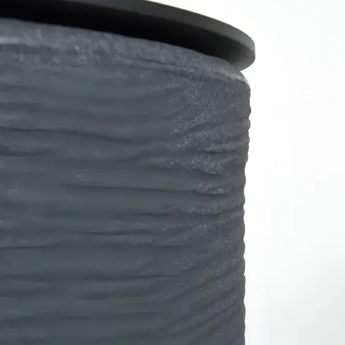 Camino Bioetanolo da Giardino 1,5L Grigio Ghisa da Pavimento 35x55 cm