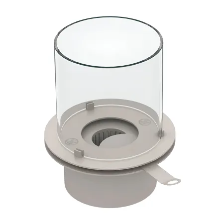 Camino Bioetanolo da Giardino 1,5L Grigio Ghisa da Pavimento 35x55 cm