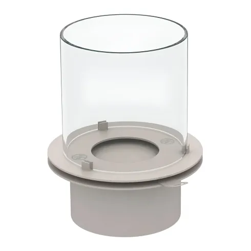 Camino Bioetanolo da Giardino 1,5L Grigio Ghisa da Pavimento 35x55 cm