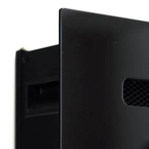 Camino Elettrico da Parete 1500 W Vetro Temperato LED Multicolore