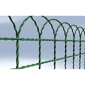 Rete Ornamentale Aiuola 90 cm Altezza Cavatorta Rotolo 25 Metri Zincato Verde 2