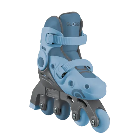 Pattini per Bambini 2 in 1 Regolabili Taglia 26–29 Celeste Pastello
