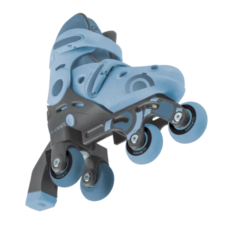 Pattini per Bambini 2 in 1 Regolabili Taglia 26–29 Celeste Pastello