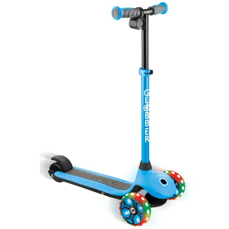 Monopattino Elettrico a 3 Ruote Azzurro per Bambini 80W Regolabile
