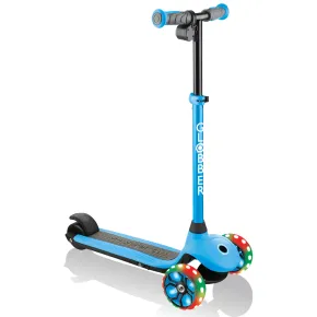 Monopattino Elettrico a 3 Ruote Azzurro per Bambini 80W Regolabile