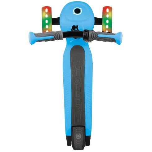 Monopattino Elettrico a 3 Ruote Azzurro per Bambini 80W Regolabile