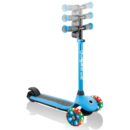 Monopattino Elettrico a 3 Ruote Azzurro per Bambini 80W Regolabile