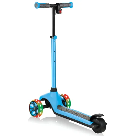 Monopattino Elettrico a 3 Ruote Azzurro per Bambini 80W Regolabile