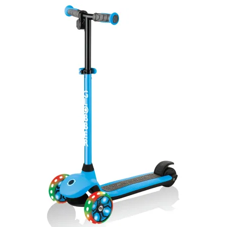 Monopattino Elettrico a 3 Ruote Azzurro per Bambini 80W Regolabile