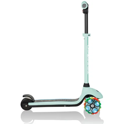 Monopattino Elettrico a 3 Ruote Verde Menta per Bambini 80W Regolabile