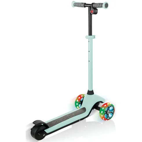 Monopattino Elettrico a 3 Ruote Verde Menta per Bambini 80W Regolabile