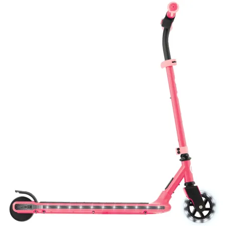 Monopattino Elettrico 2 Ruote per Bambini 80W Regolabile Rosa Corallo