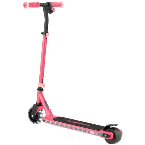 Monopattino Elettrico 2 Ruote per Bambini 80W Regolabile Rosa Corallo