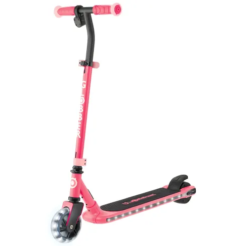 Monopattino Elettrico 2 Ruote per Bambini 80W Regolabile Rosa Corallo