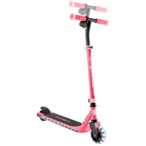 Monopattino Elettrico 2 Ruote per Bambini 80W Regolabile Rosa Corallo