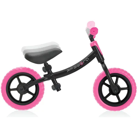 Bicicletta per Bambini 2-5 anni Rosa Neon Regolabile per Equilibrio