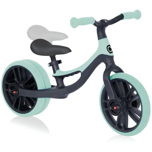 Bicicletta Senza Pedali per Bambini 2-5 Anni Verde Menta Regolabile