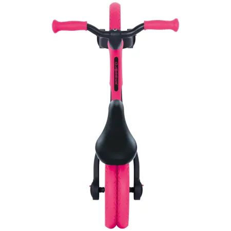 Bicicletta Senza Pedali per Bambini 2-5 Anni Rosa Neon Regolabile