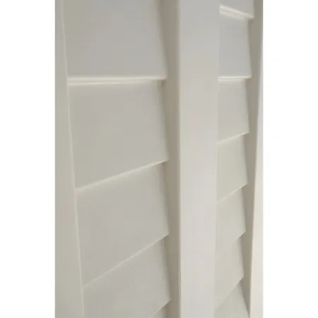 Casetta Attrezzi Plastica Beige Antipioggia da Giardino 151x146 cm