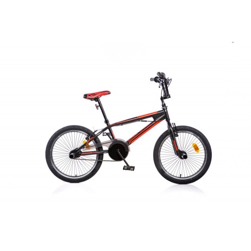 Bicicletta 20 Pollici Freestyle Aurelia Bici Nero Sport Dino Bikes Made in Italy