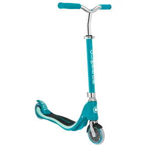 Monopattino Regolabile Bambini 6+ a 2 Ruote 100 kg Verde Acqua Robusto