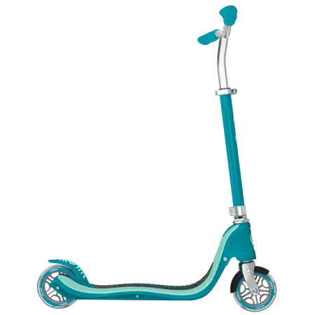 Monopattino Regolabile Bambini 6+ a 2 Ruote 100 kg Verde Acqua Robusto