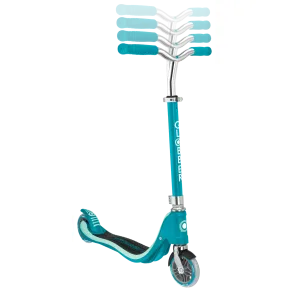 Monopattino Regolabile Bambini 6+ a 2 Ruote 100 kg Verde Acqua Robusto 2