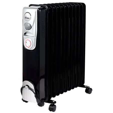 Termoradiatore Elettrico Ardes 11 Elementi 2500W con Termostato Nero