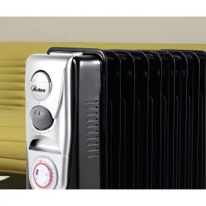 Termoradiatore Elettrico Ardes 11 Elementi 2500W con Termostato Nero 2