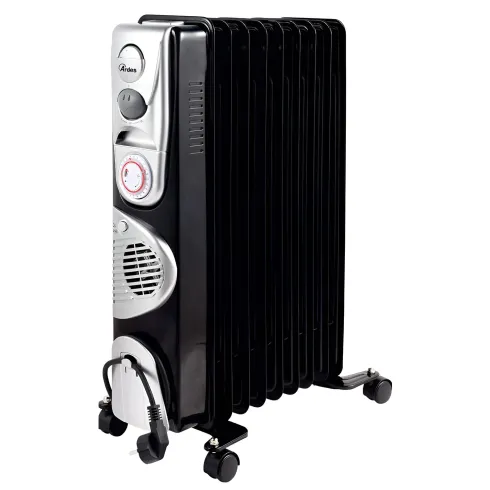 Termoradiatore Elettrico Ardes 9 Elementi 2000W con Termostato Nero