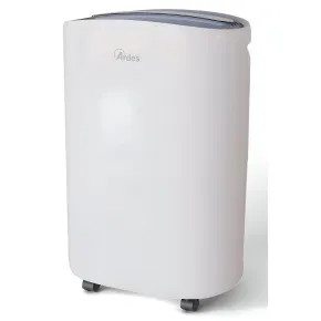 Deumidificatore Ardes Portatile 20L/24h Elettrico Display LED Bianco