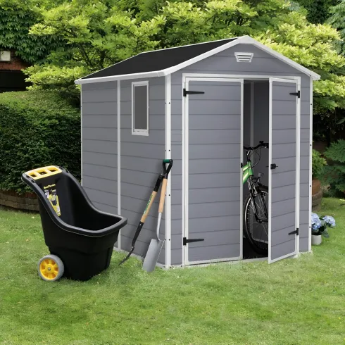 Casetta da Giardino 185x152 cm Keter Box Manor in Resina