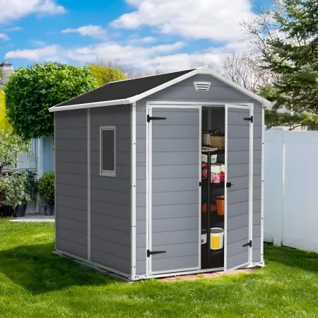 Casetta da Giardino 185x152 cm Keter Box Manor in Resina