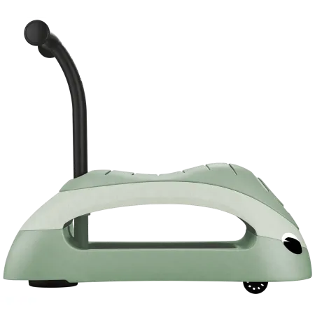 Cavalcabile per Bambini Girello Ride On 100% Ecologico Verde 20 kg
