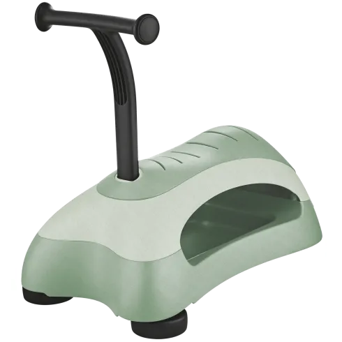 Cavalcabile per Bambini Girello Ride On 100% Ecologico Verde 20 kg