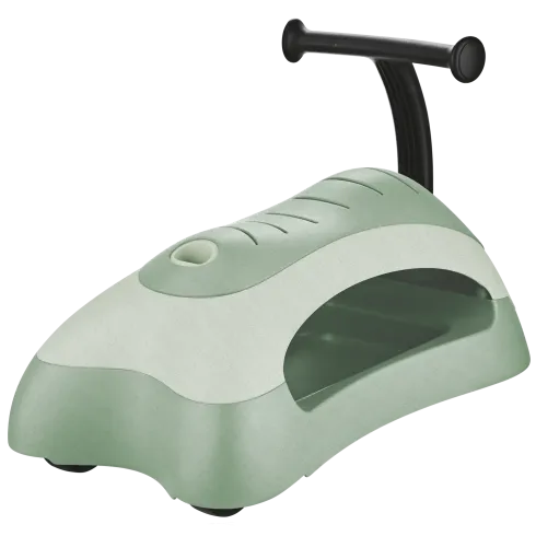 Cavalcabile per Bambini Girello Ride On 100% Ecologico Verde 20 kg