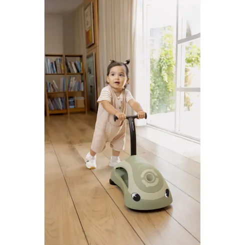 Cavalcabile per Bambini Girello Ride On 100% Ecologico Verde 20 kg