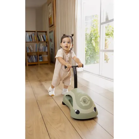 Cavalcabile per Bambini Girello Ride On 100% Ecologico Verde 20 kg